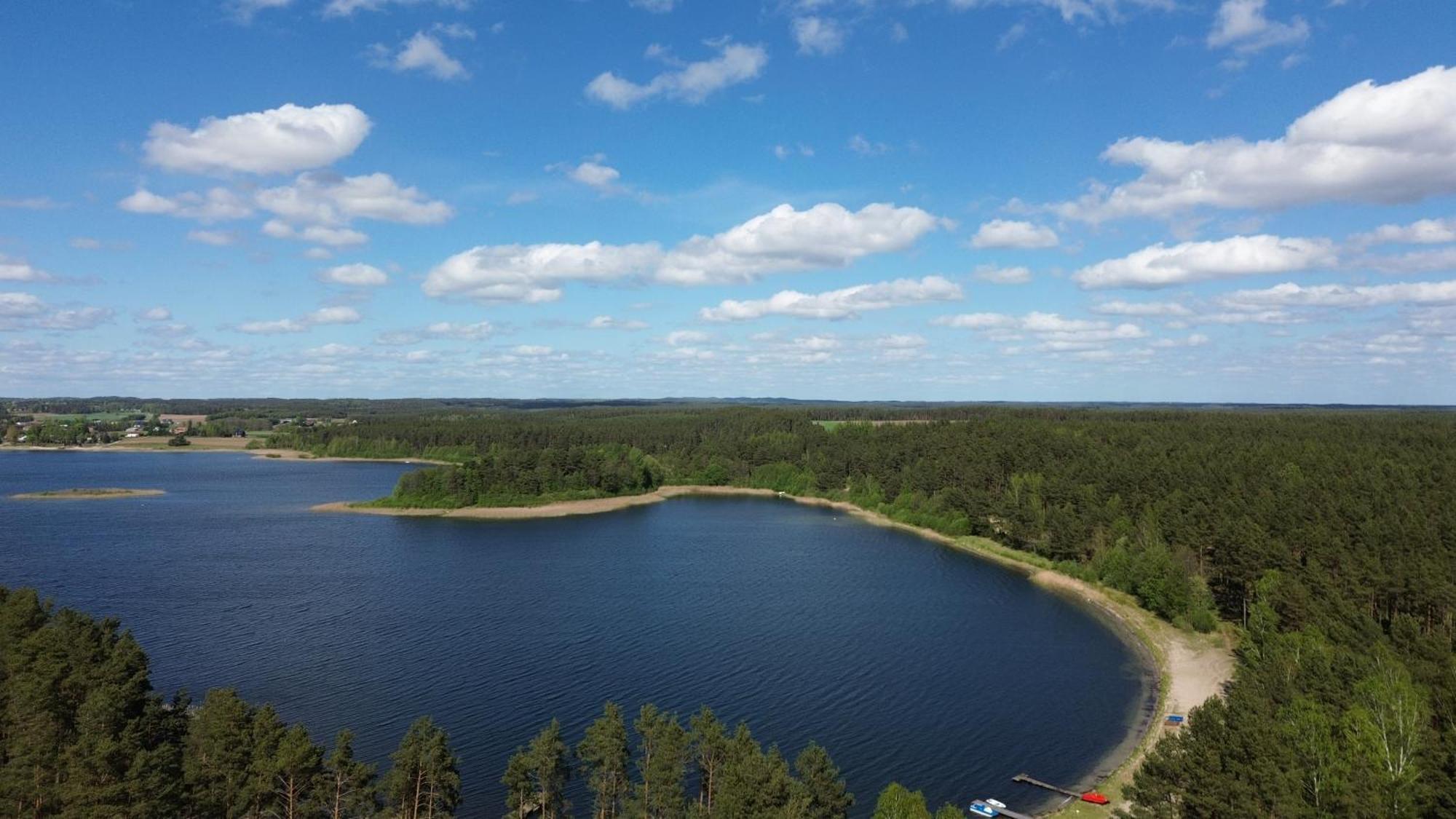 Kaszubskie Laki Domek Nr 4 Lakie エクステリア 写真